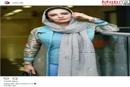 پوشش و میکاپ جالب لیندا کیانی در یک مراسم/ عکس