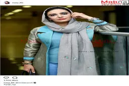 پوشش و میکاپ جالب لیندا کیانی در یک مراسم/ عکس