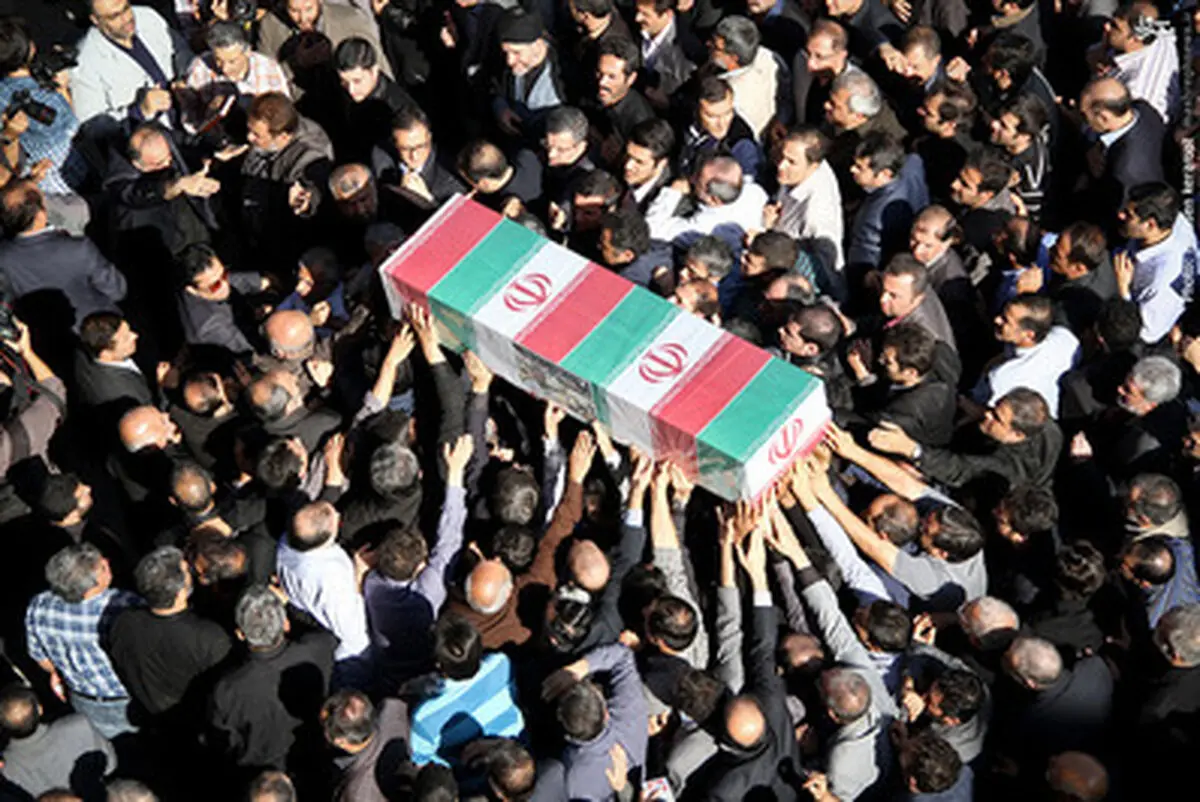 تشییع باشکوه خبرنگار شبکه خبر/تصاویر