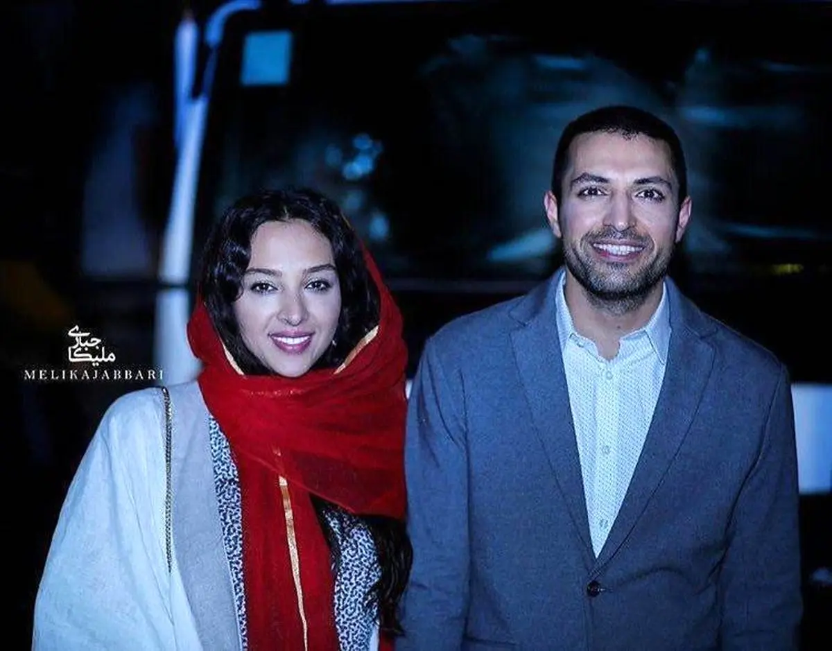 تصویری از اشكان خطيبی و همسرش آناهيتا درگاهی در جشن روز ملی سينما