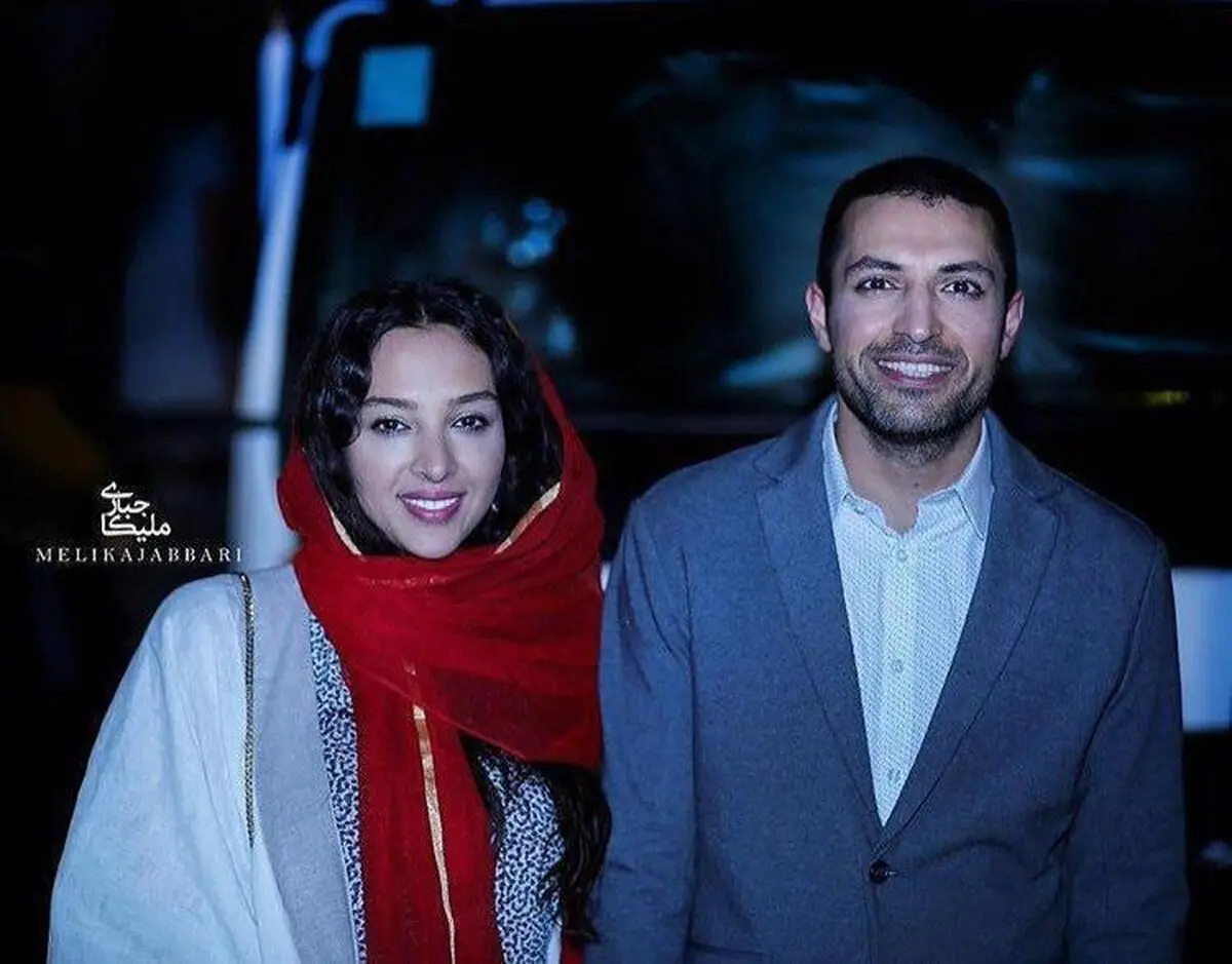 تصویری از اشكان خطيبی و همسرش آناهيتا درگاهی در جشن روز ملی سينما