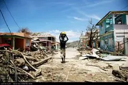 خسارات طوفان «ماریا» در جزیره کارائیب دومینیکا/تصاویر