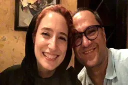 عکس / نگار جواهریان بـه همراه رامبد جوان