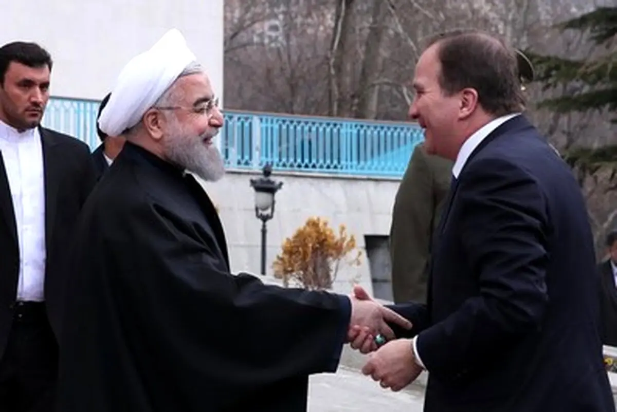 حواشی استقبال رسمی روحانی از نخست وزیر سوئد/تصاویر