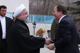 حواشی استقبال رسمی روحانی از نخست وزیر سوئد/تصاویر