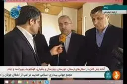 فیلم: وضع آب و برق استان های سیل زده گلستان و مازندران از زبان وزیر نیرو