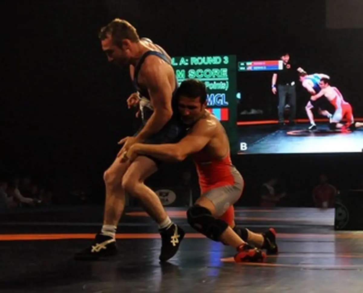 کشتی آزاد ایران در فینال مسابقات جهانی/ تصاویر