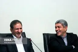 حاشیه های جلسه شورای اقتصاد با حضور جهانگیری/تصاویر