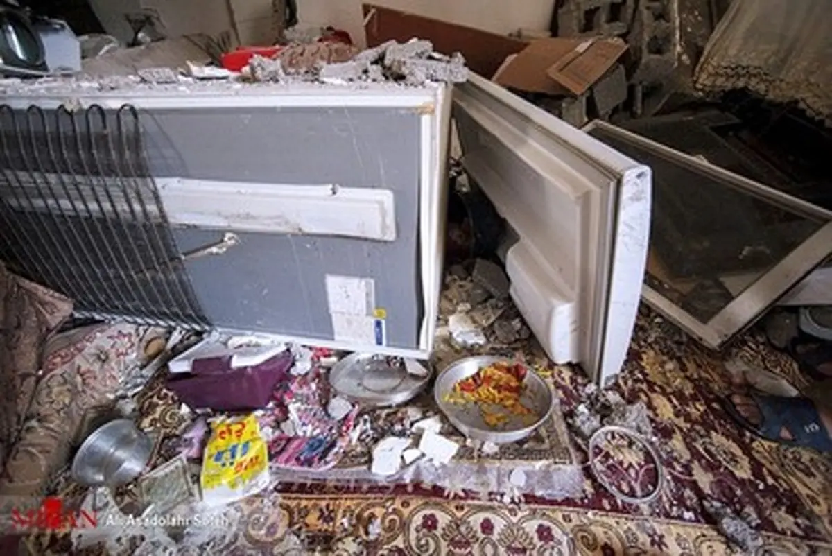 انفجار علمک گاز و تخریب چند ساختمان در رشت/تصاویر