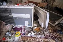 انفجار علمک گاز و تخریب چند ساختمان در رشت/تصاویر