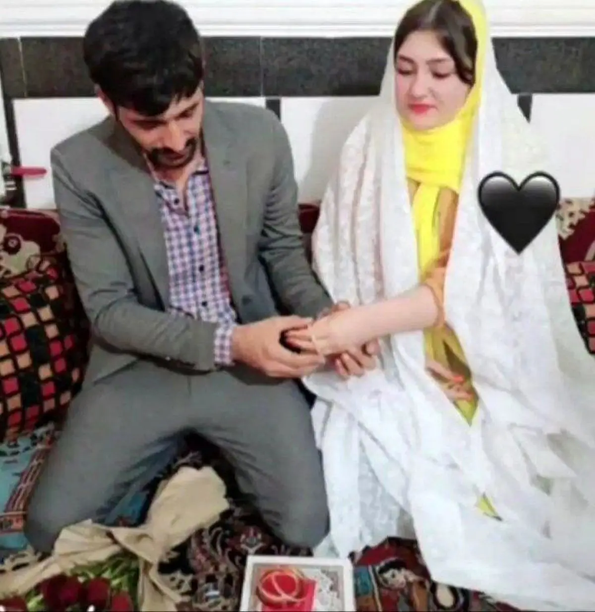 خودکشی وحشتناک تازه عروس 18 ساله دهدشتی + عکس روز عقد