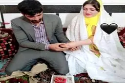 خودکشی وحشتناک تازه عروس 18 ساله دهدشتی + عکس روز عقد