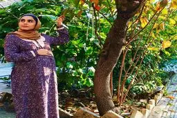 استایل دهه شصتی آزاده زارعی + عکس