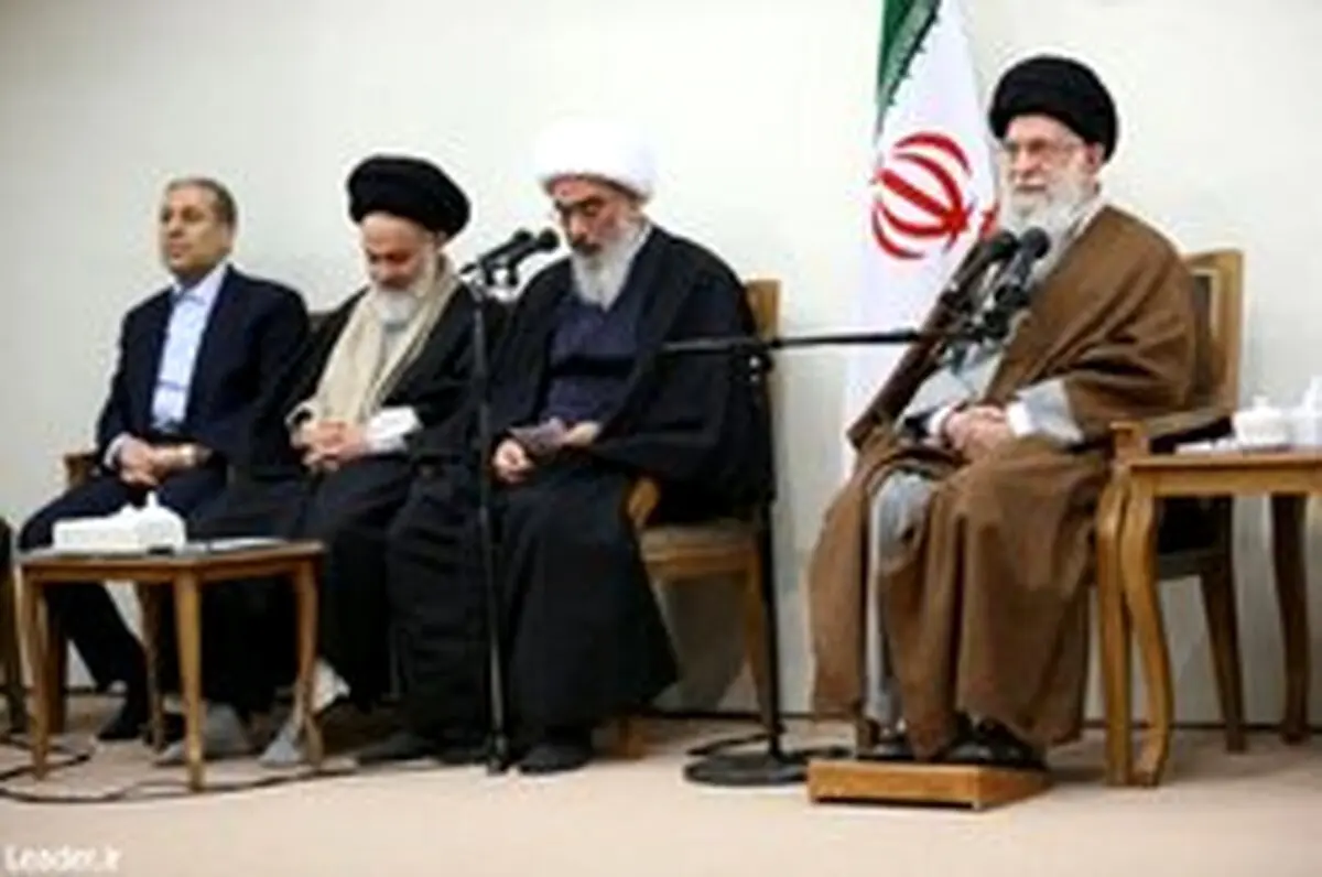 رهبر انقلاب: به برکت انقلاب اسلامی، ملت ایران ایستاده است