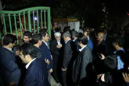 تصاویری از ناطق نوری، ابوترابی فرد، پزشکیان، خاتمی و ...در ضیافت افطاری عارف