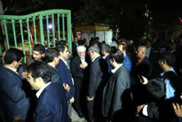 تصاویری از ناطق نوری، ابوترابی فرد، پزشکیان، خاتمی و ...در ضیافت افطاری عارف
