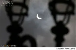 تصاویری از خورشید گرفتگی روز جمعه در انگلیس، آلمان، بلژیک