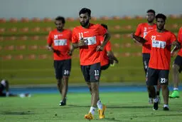 روایت تصویری از تمرینات سنگین پرسپولیس در کیش