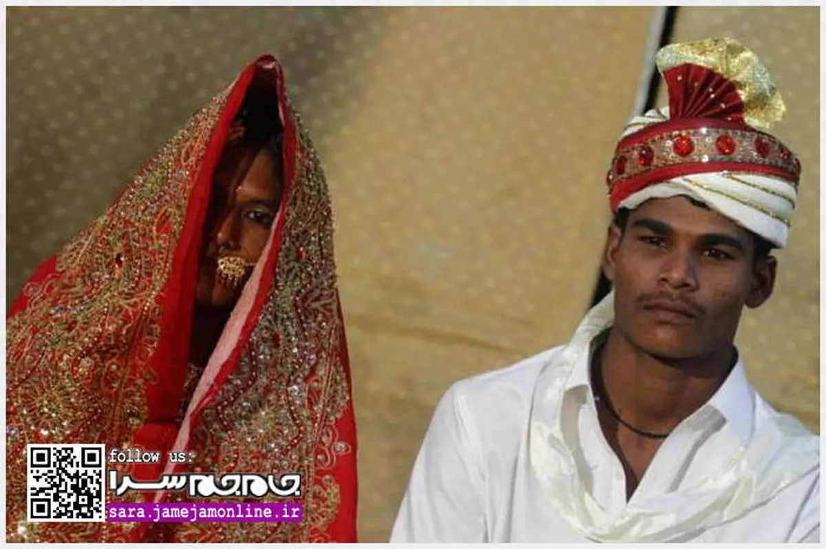 مراسم ازدواج گروهی در پاکستان [مجموعه عکس]