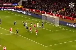 ببینید: ۱۰ گل برتر شیاطین سرخ در خانه توپچی‌های لندن