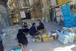 مطب خیابانی یک پزشک در سرپل‌ذهاب/عکس