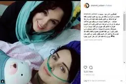 مردم برای الناز شاکردوست دعا کنند/ عکس