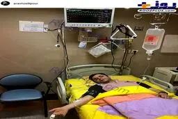 مجری جوان تلویزیون راهی بیمارستان شد!/عکس