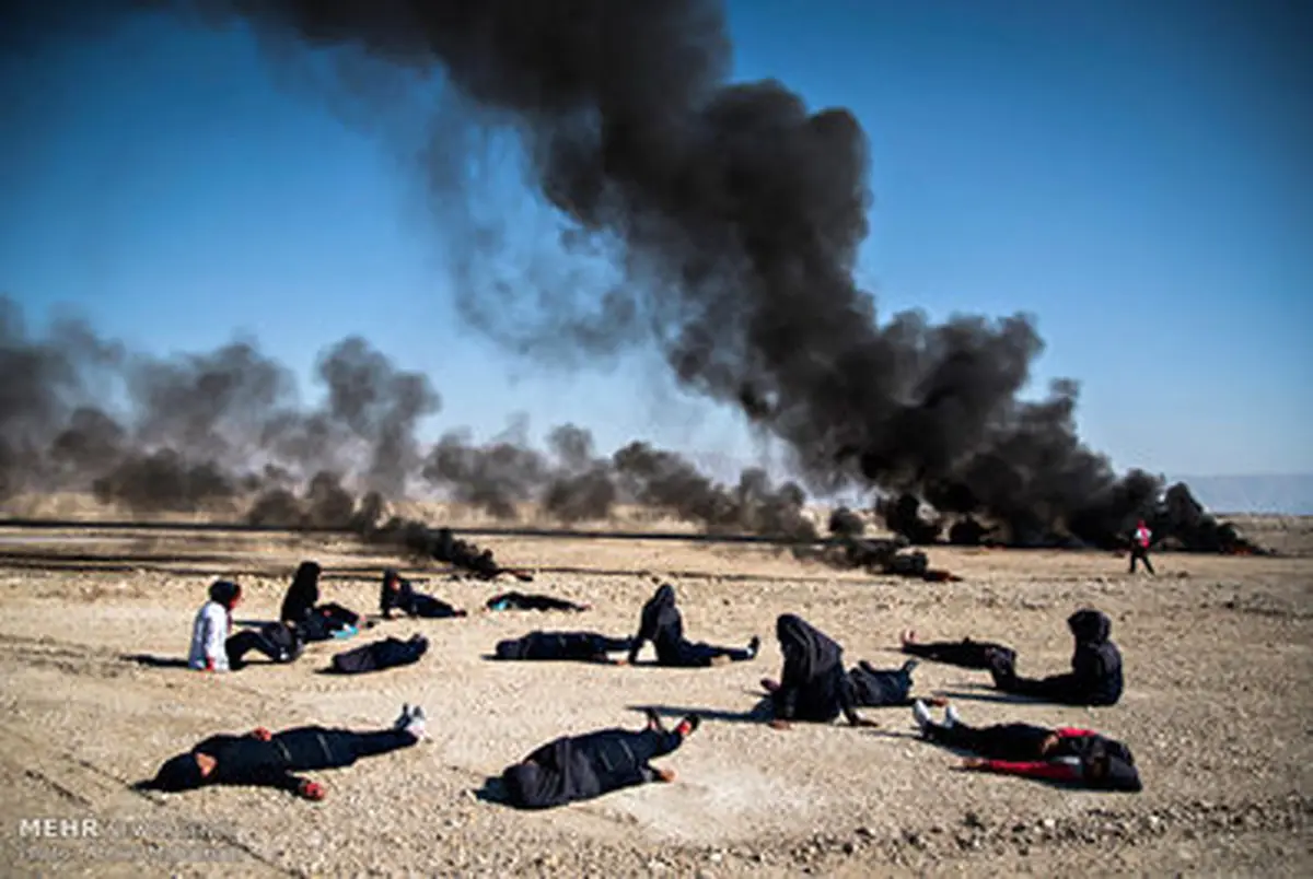 مانور امداد اضطراری فرودگاه/تصاویر