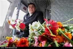 گل باران حرم مطهر حضرت عبدالعظیم حسنی(ع)/تصاویر