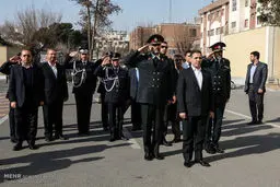 دیدار وزیر کشورعراق با رئیس پلیس تهران/تصاویر