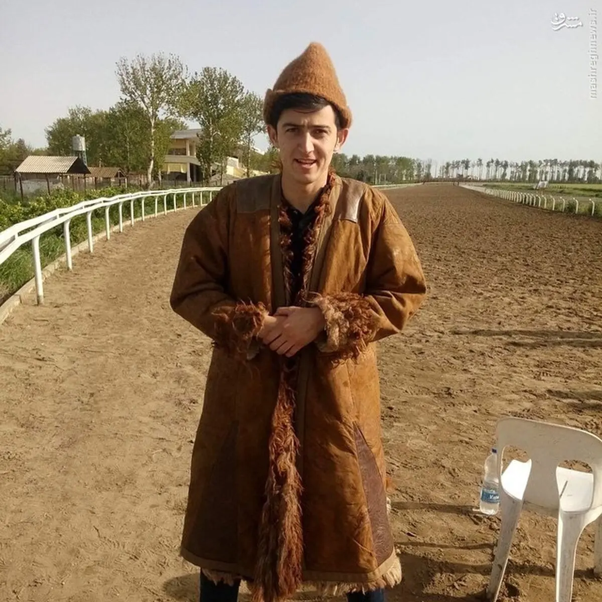 تیپ جالب سردار آزمون/ عکس