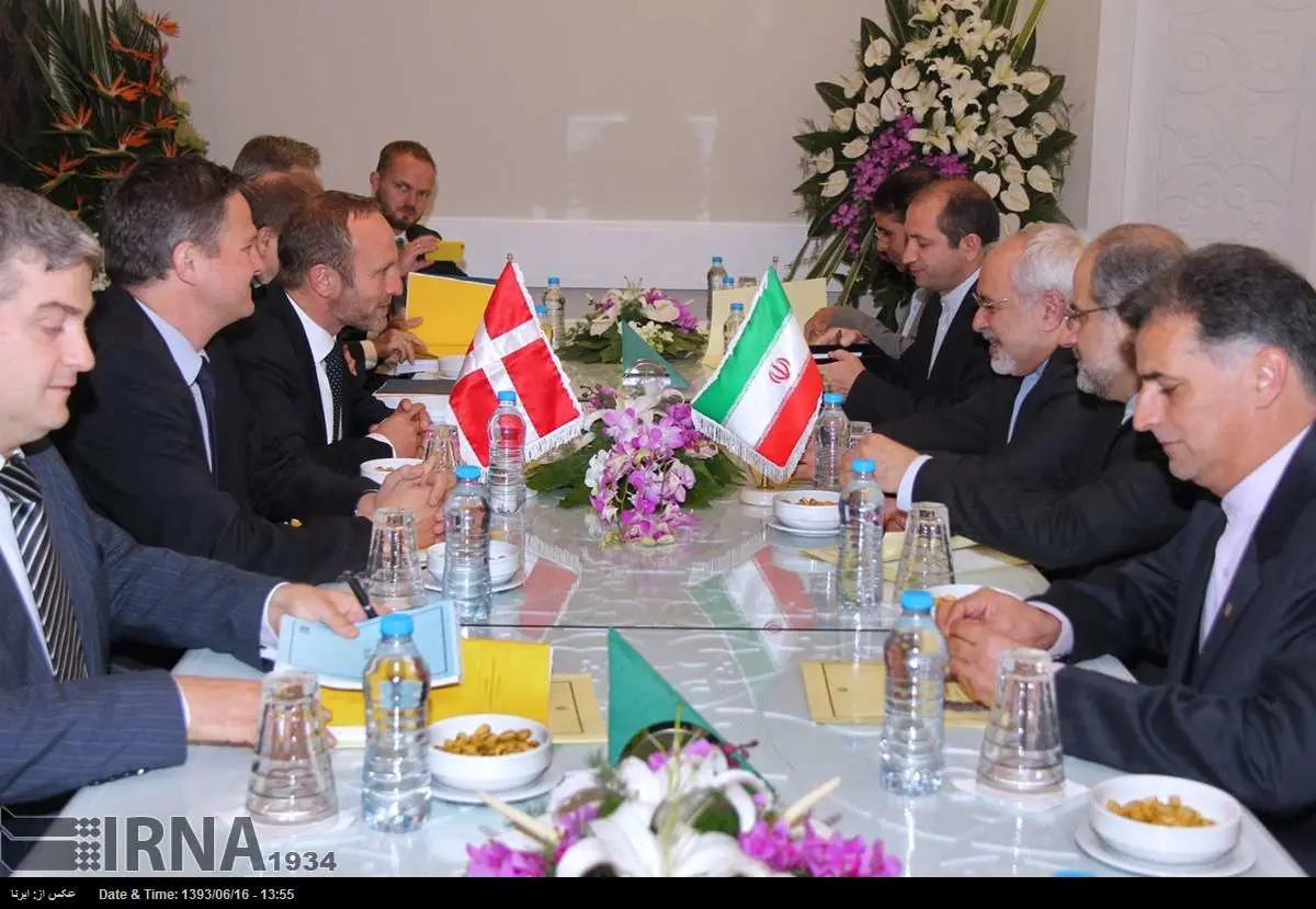 دیدار وزیر امور خارجه ایران با وزیر خارجه دانمارک در مشهد/ عکس