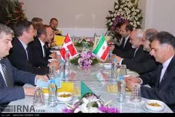 دیدار وزیر امور خارجه ایران با وزیر خارجه دانمارک در مشهد/ عکس
