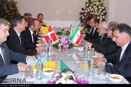 دیدار وزیر امور خارجه ایران با وزیر خارجه دانمارک در مشهد/ عکس