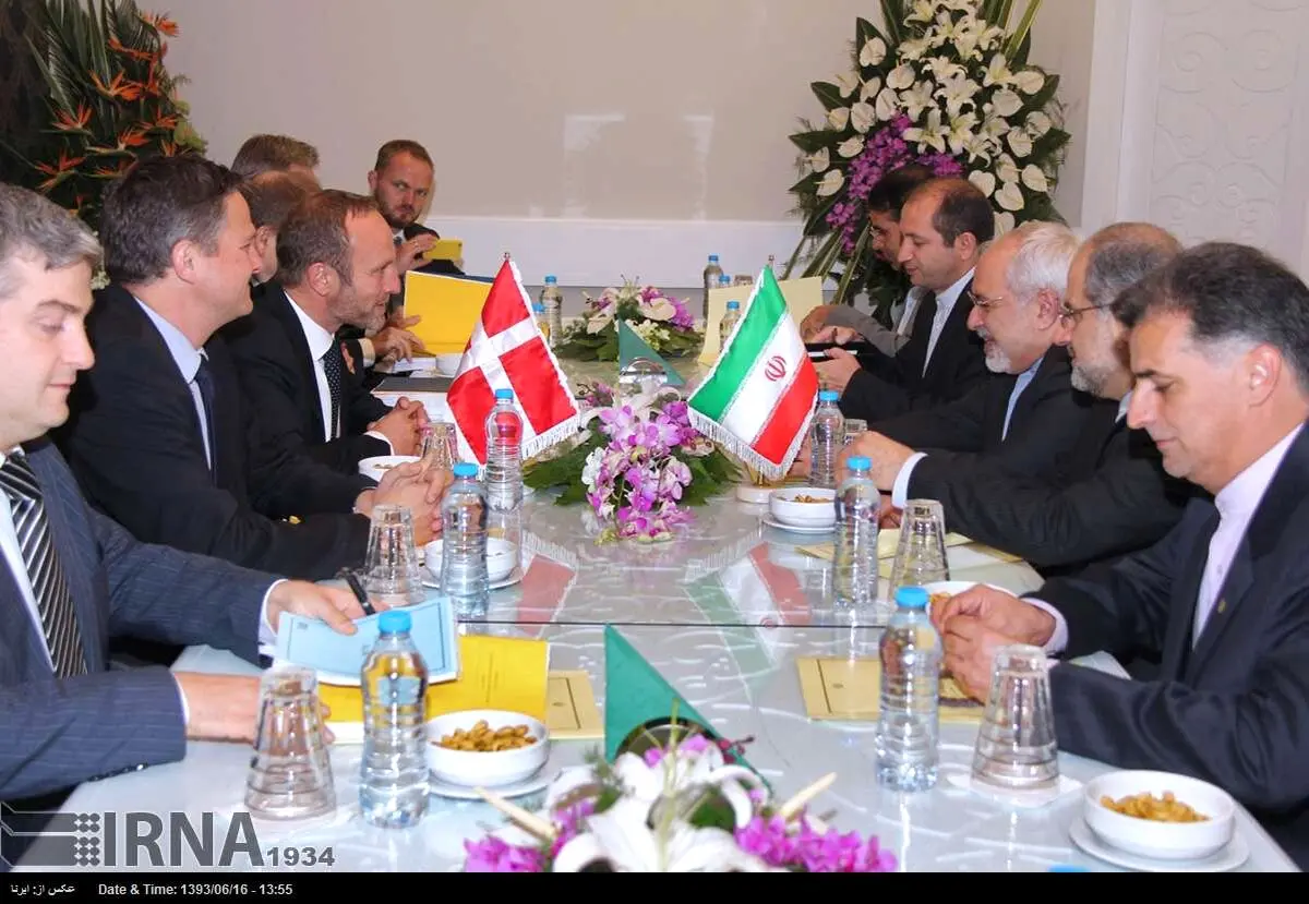 دیدار وزیر امور خارجه ایران با وزیر خارجه دانمارک در مشهد/ عکس