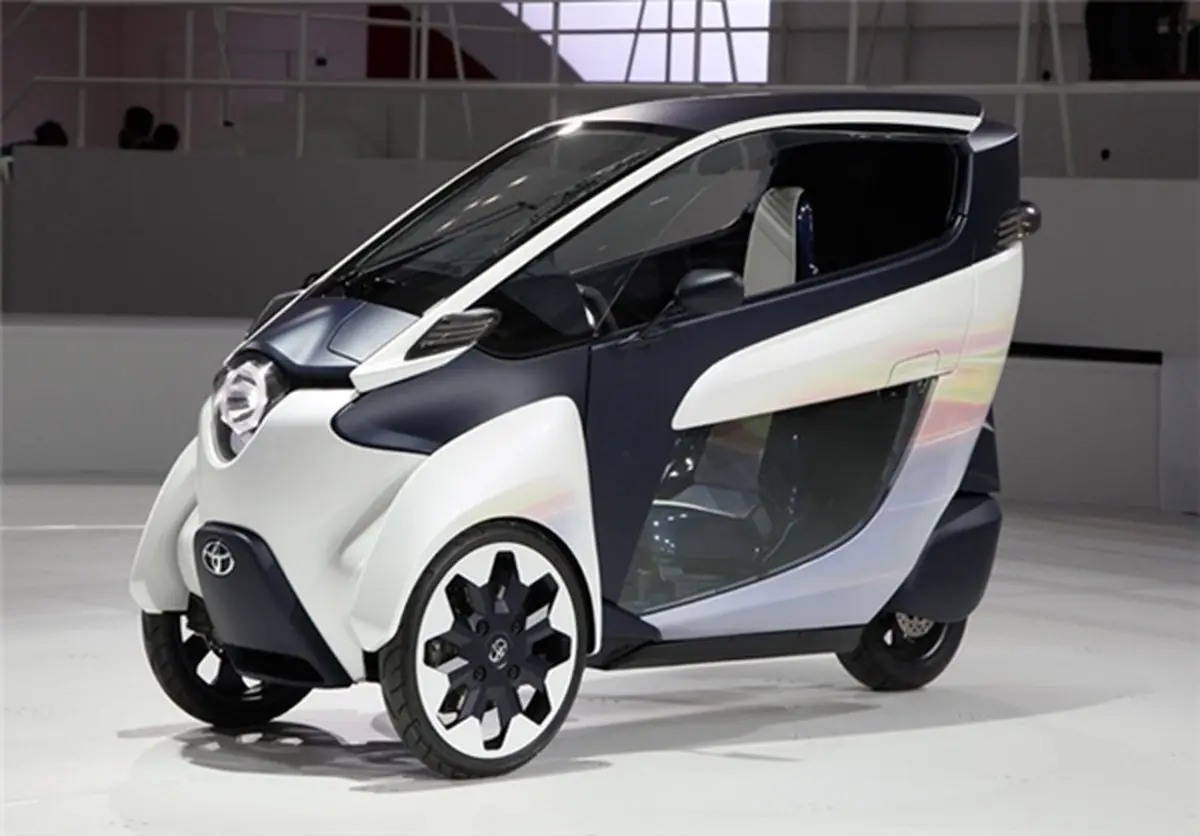 خودروی سه چرخ تویوتا در راه بازار / تصاویر