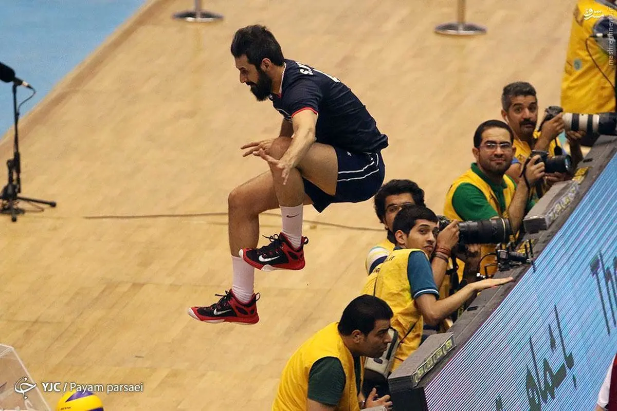 عکس/ پرش خیره کننده معروف