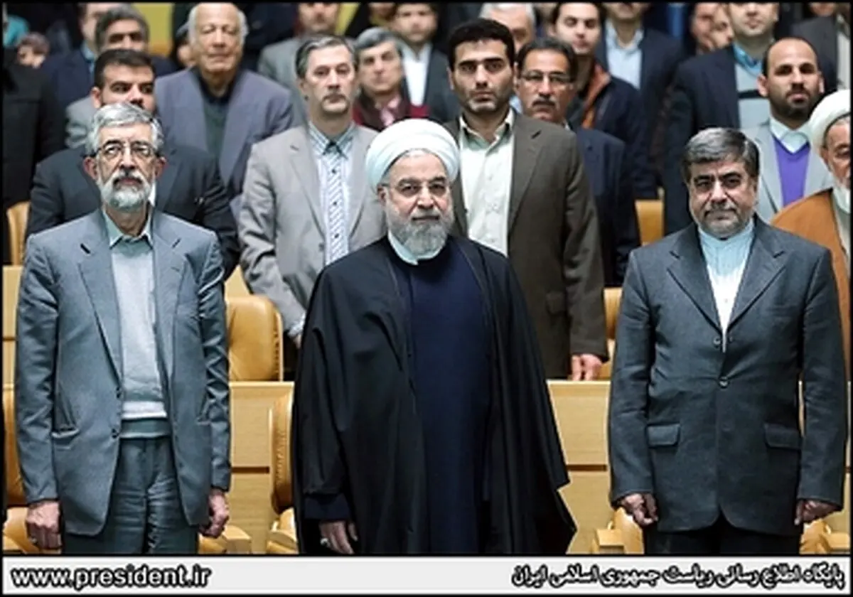 دکتر روحانی در سی و دومین دوره کتاب سال جمهوری اسلامی ایران/تصاویر