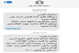 کلاهبرداری از کارتهای بانکی به بهانه رجیستری گوشی تلفن همراه