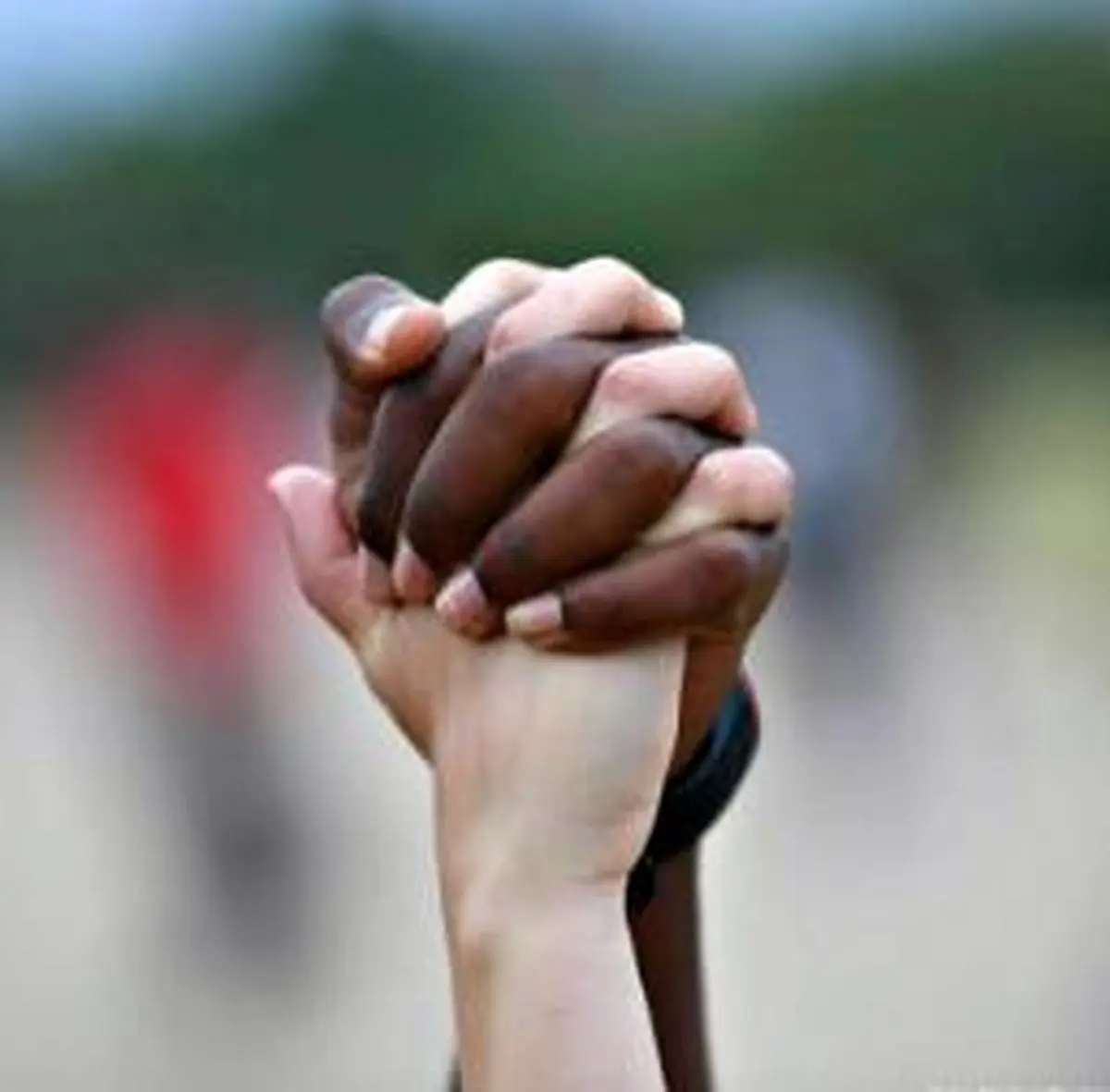 یک عکس منحصر به فرد از تظاهرات ضد نژادپرستی در لندن