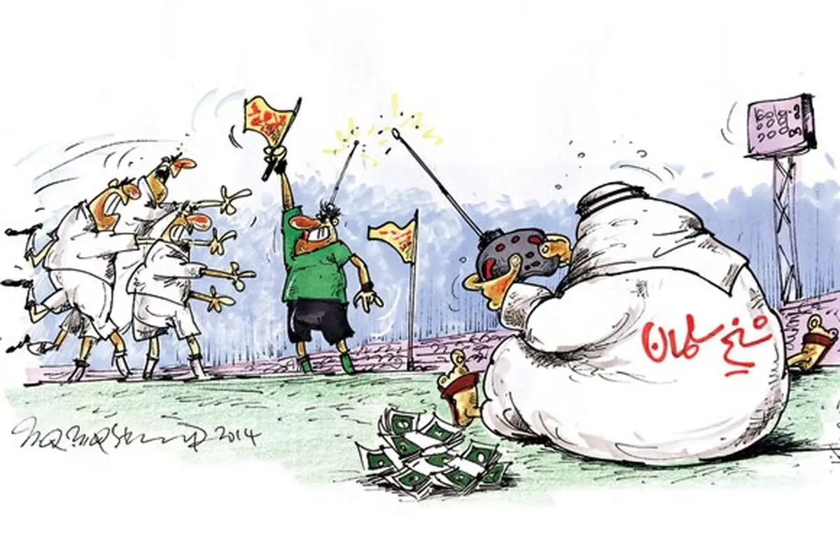 پشت پرده ایران - بحرین!/ کاریکاتور