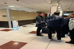 عکس / استراماچونی امروز صبح ایران را به مقصد ترکیه ترک کرد