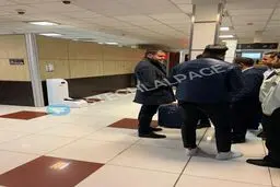 عکس / استراماچونی امروز صبح ایران را به مقصد ترکیه ترک کرد