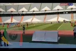 ببینید: تمرینات تیم ملی زیر نظر ویلموتس