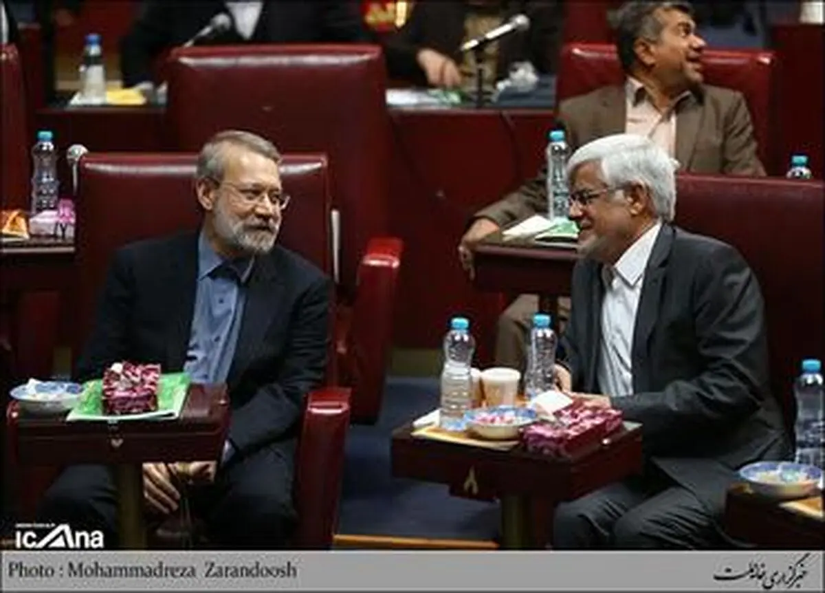 حواشی تصویری از جلسه منتخبین مجلس دهم با لاریجانی
