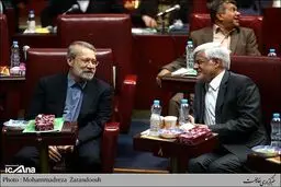 حواشی تصویری از جلسه منتخبین مجلس دهم با لاریجانی