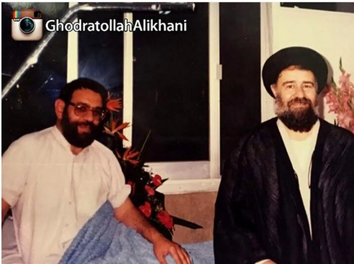 عکس کمتر دیده شده از سید احمد خمینی