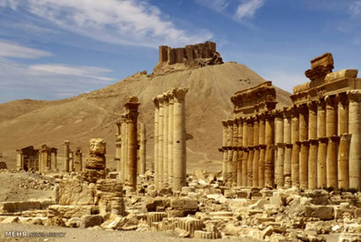 شهر باستانی پالمیرا در معرض تهدید داعش/تصاویر