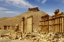 شهر باستانی پالمیرا در معرض تهدید داعش/تصاویر