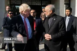 تصاویر دیدار وزیر خارجه انگلیس با رییس سازمان انرژی اتمی